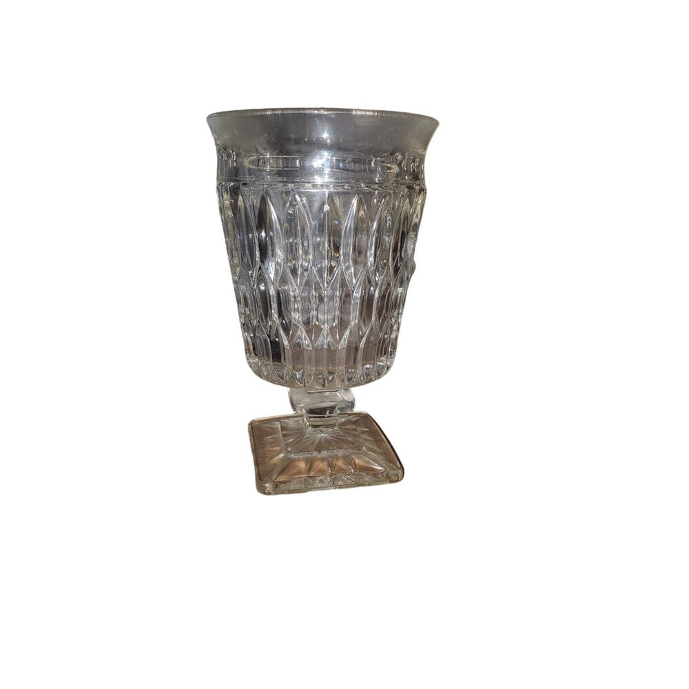 Vintage 6 in Indiana Glass Goblet